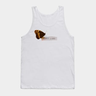 Free Spirit Butterfly poetry Tank Top